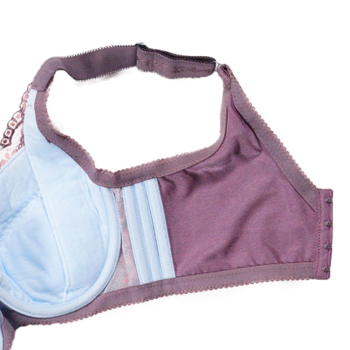 Relieving-pressure wide-shoulder full-cup high-adjustment undergarment
