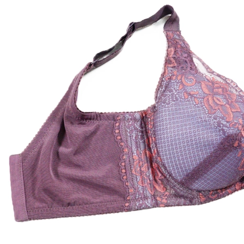 Relieving-pressure wide-shoulder full-cup high-adjustment undergarment