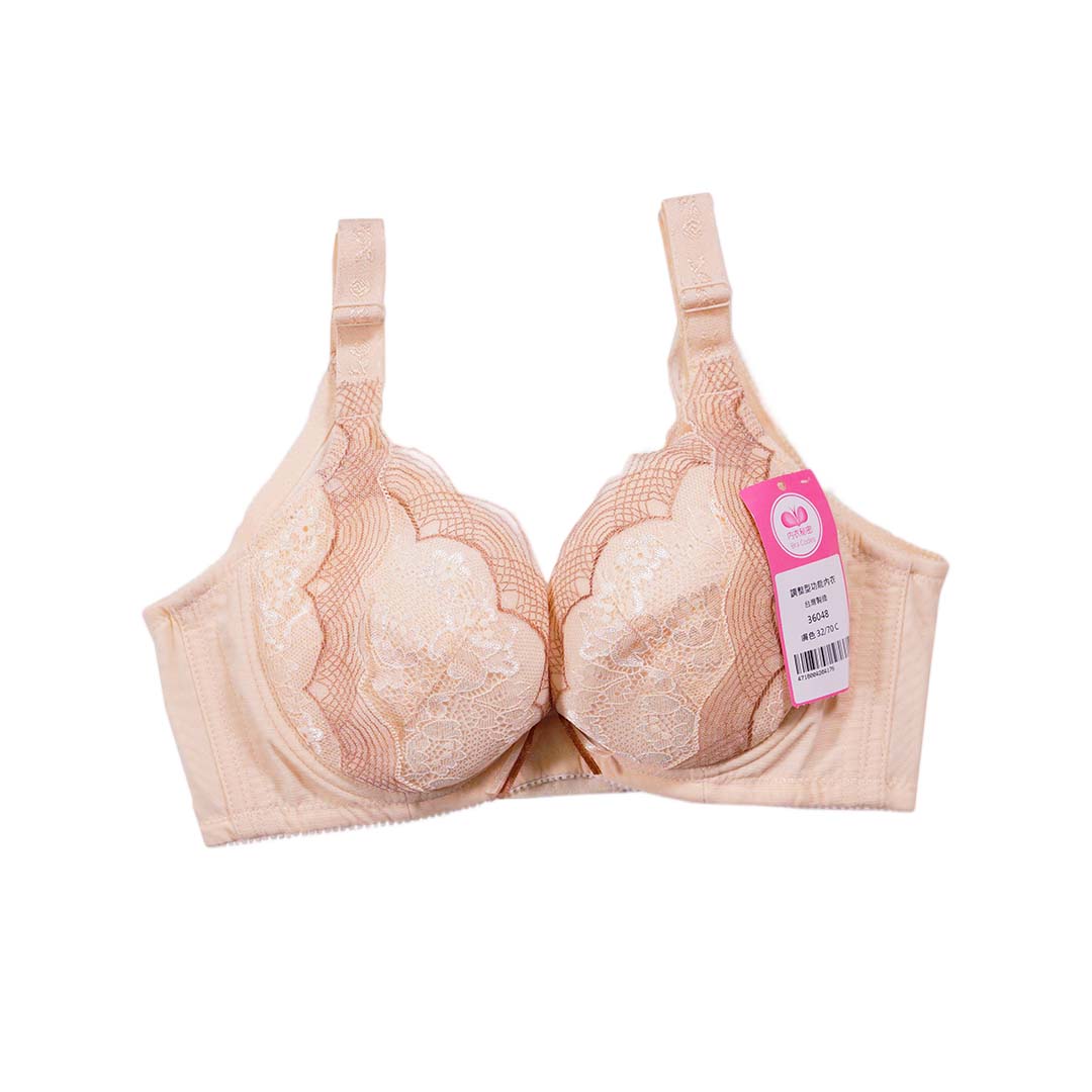 蕾絲潮風系列，涼感深V提胸立體內衣 B-E CUP     專業養脂術系列
