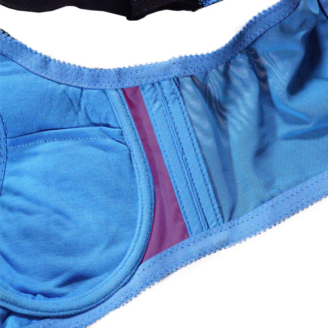 蕾絲潮風系列，涼感深V提胸立體內衣 B-E CUP     專業養脂術系列