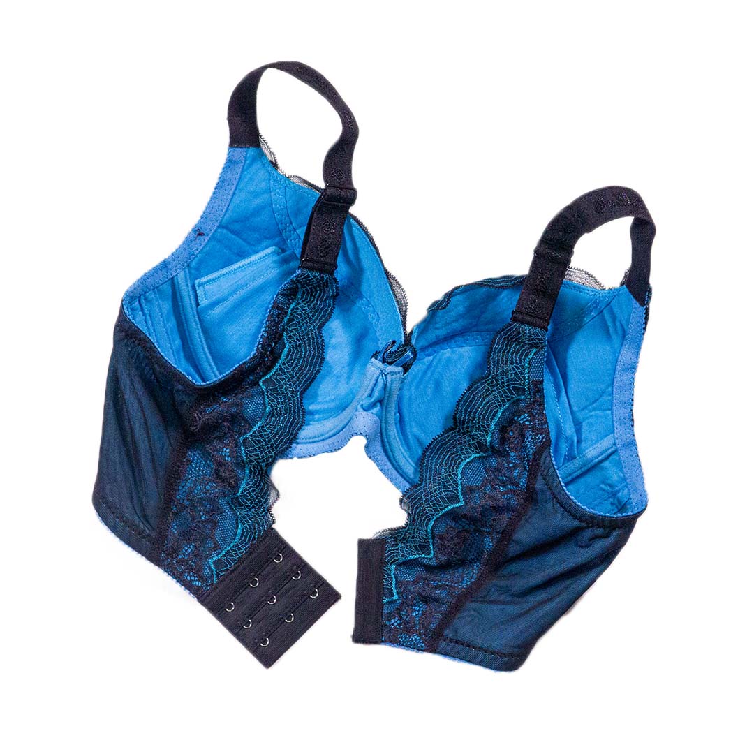 蕾絲潮風系列，涼感深V提胸立體內衣 B-E CUP     專業養脂術系列