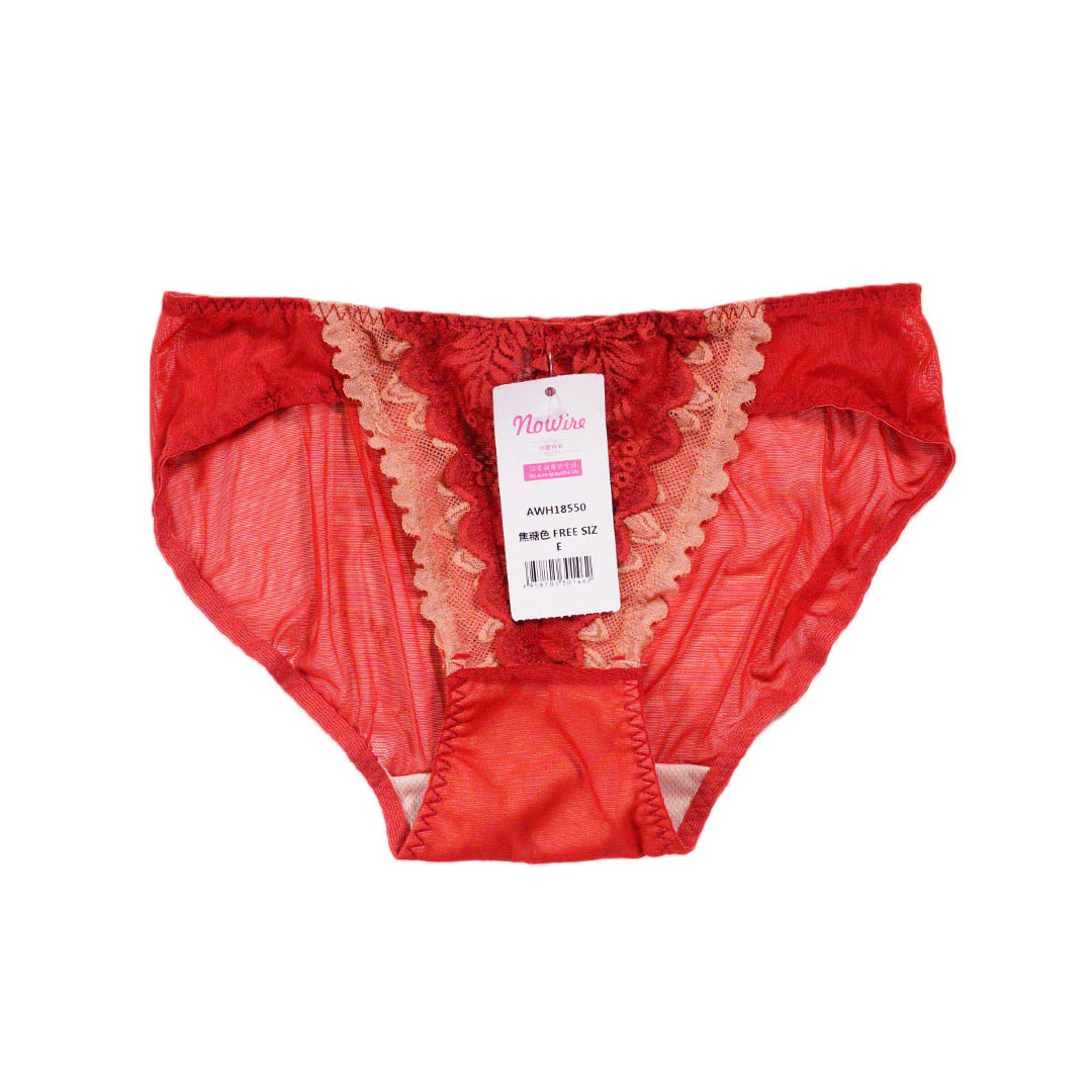 法式櫻桃性感內提托無鋼圈內衣 配褲