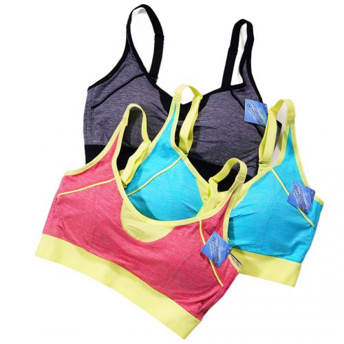Soft and gentle times: Comfortable adjustable shoulder straps sports bra - Wireless