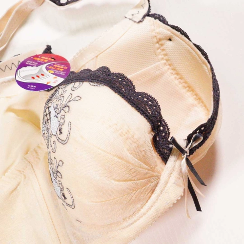 CAT日系貓咪刺繡調整型內衣