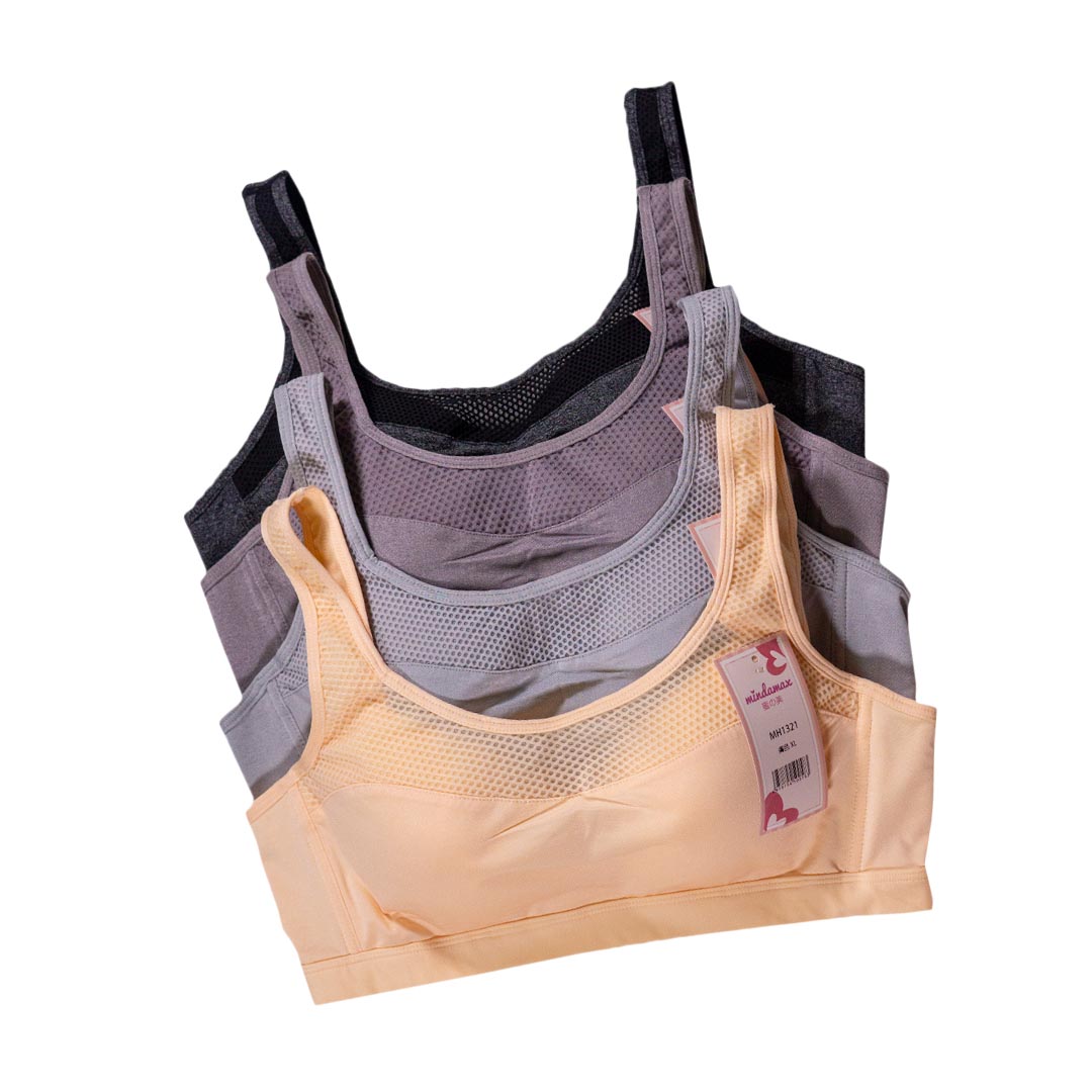 無鋼圈薄款防震運動內衣