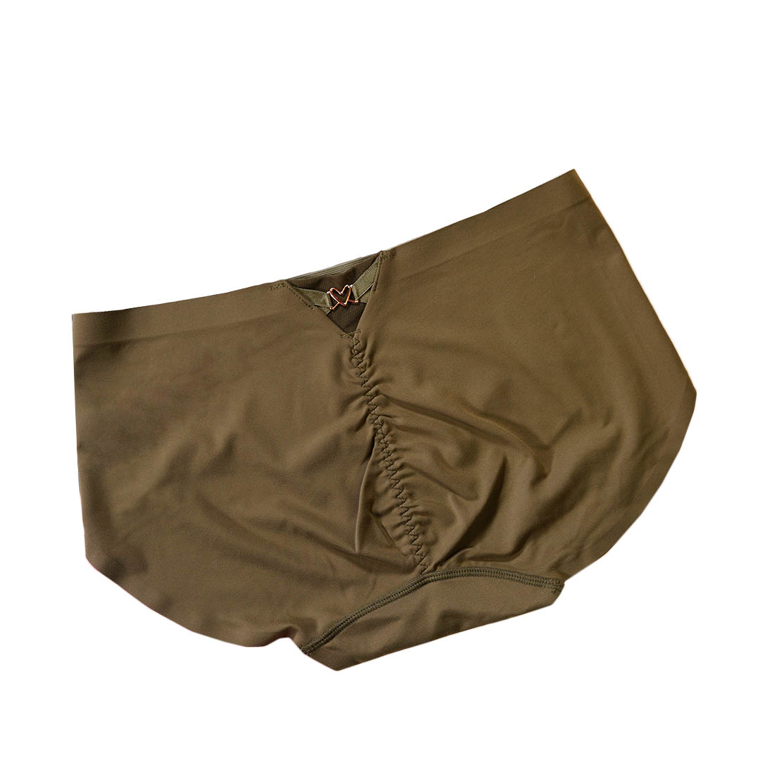 超細云感棉透氣孔絲滑面料，交叉美背無鋼圈內衣-泳衣內衣兩穿（179.527）配套褲仔