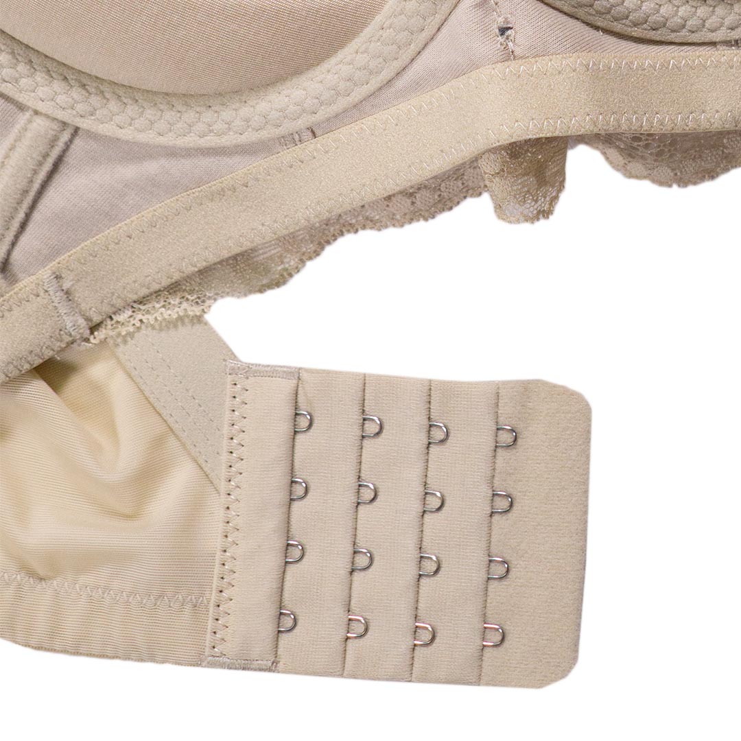 性感波紋蕾絲無鋼圈小胸顯大聚攏調整型內衣