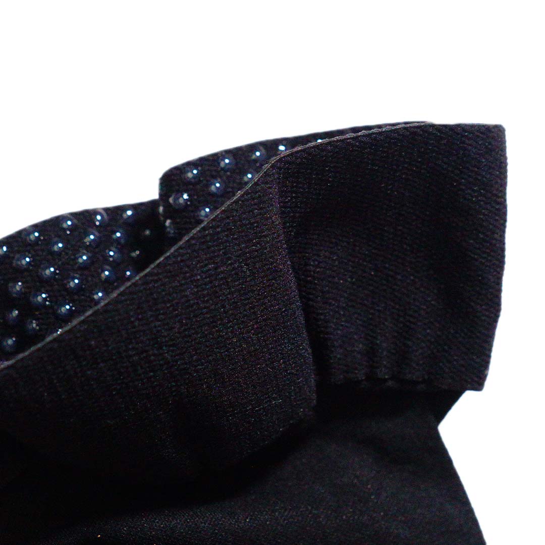 280D 矽膠粒防滑防靜脈曲張大腿襪 黑色