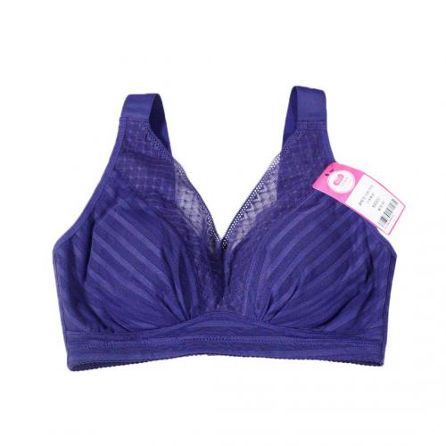 【No Steel Ring, Large Size】Wide shoulder strap, fully covered, adjustable false breasts, no steel ring underwear