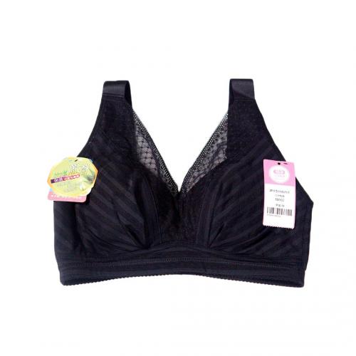 【No Steel Ring, Large Size】Wide shoulder strap, fully covered, adjustable false breasts, no steel ring underwear