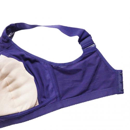【No Steel Ring, Large Size】Wide shoulder strap, fully covered, adjustable false breasts, no steel ring underwear