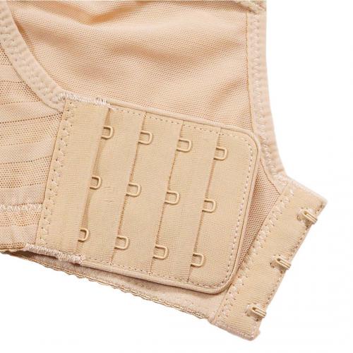 【No Steel Ring, Large Size】Wide shoulder strap, fully covered, adjustable false breasts, no steel ring underwear
