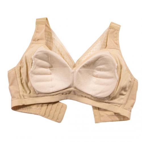 【No Steel Ring, Large Size】Wide shoulder strap, fully covered, adjustable false breasts, no steel ring underwear