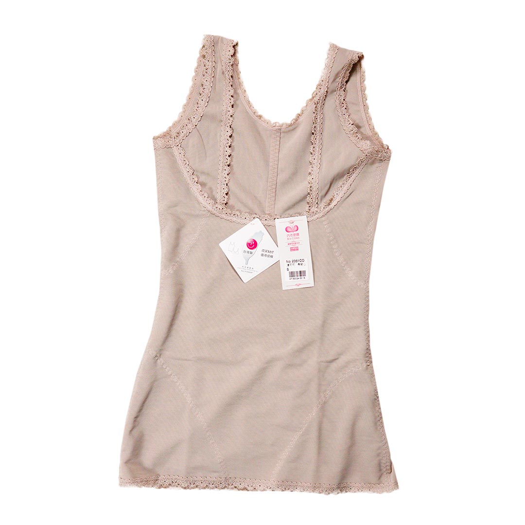 2351輕肌感塑身修飾型長背心