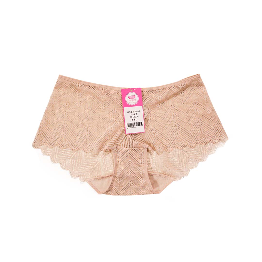 貼胸提托無鋼圈配套內褲 - 平腳