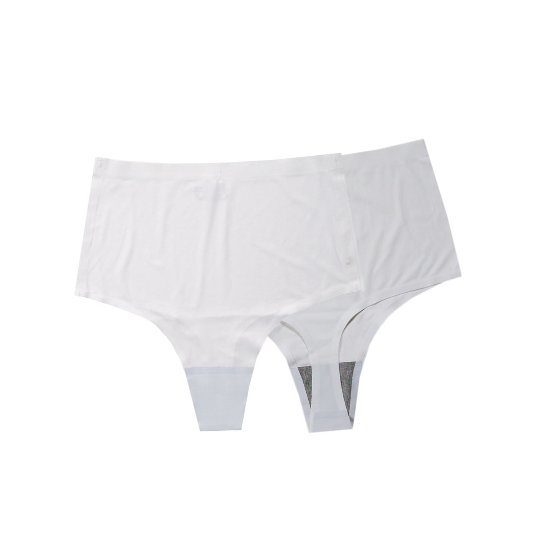 高腰收腹冰絲無痕一片式丁字褲