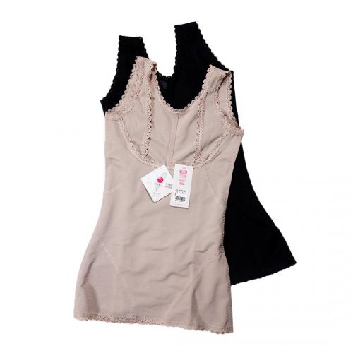 2351 light muscle shaping and body modifying long vest