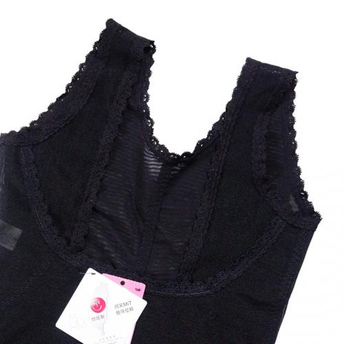 2351 light muscle shaping and body modifying long vest