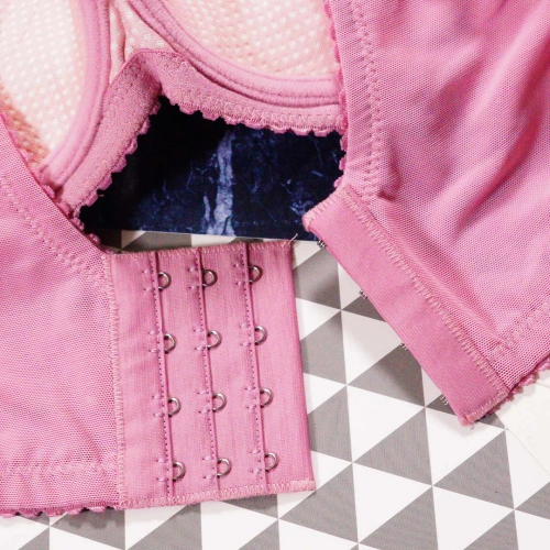 Summer cooling striped control top with chest-high functional bra design