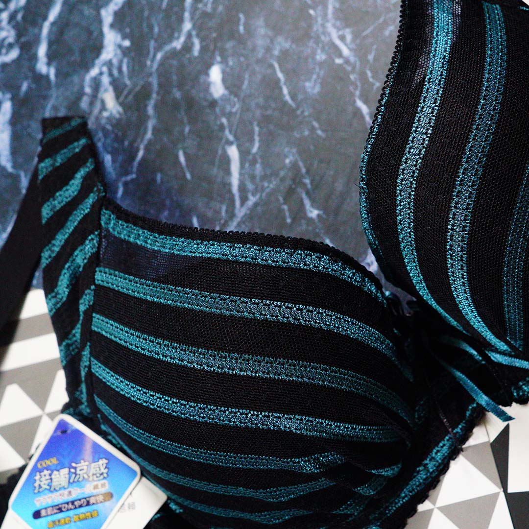 夏日涼感條紋控來勢胸胸高機能內衣