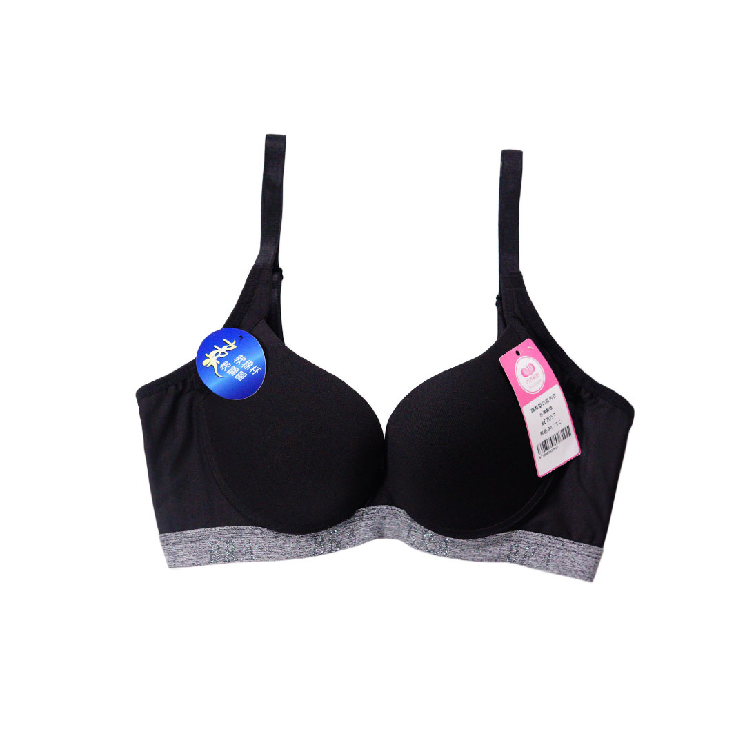 時尚動感光面T恤BRA