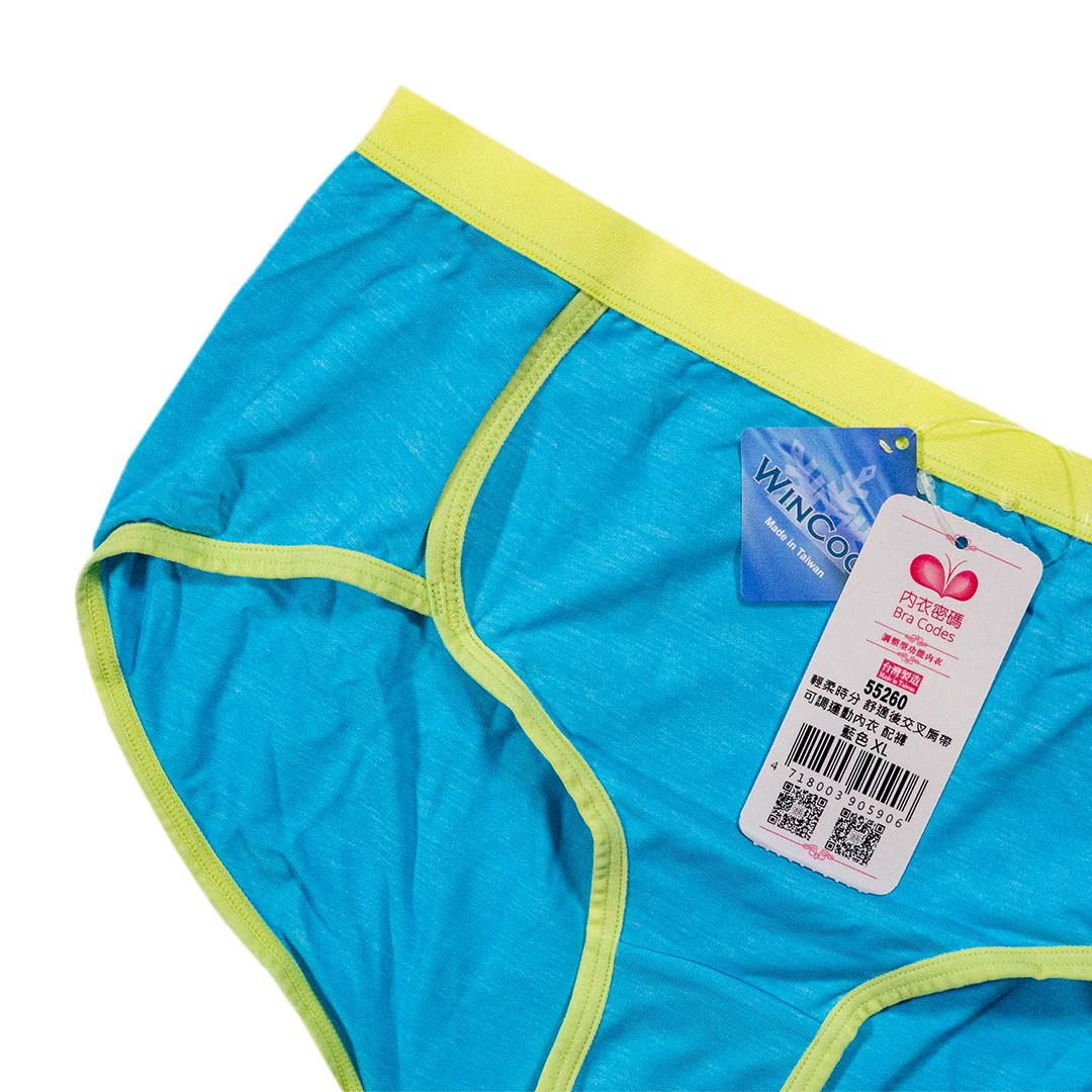 輕柔時分 舒適後交叉肩帶可調運動內衣 配套內褲