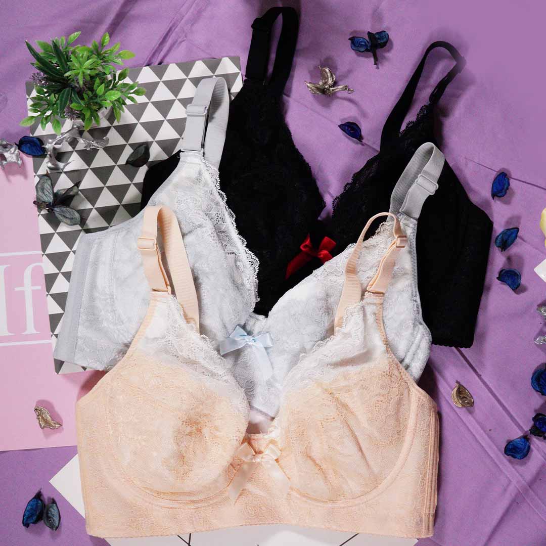 薄杯軟鋼圈大罩杯內衣 34-46 DE杯