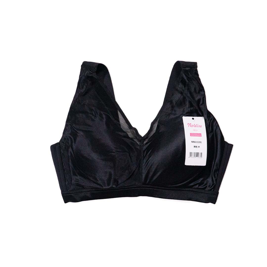 輕柔透氣無鋼圈天然桑蠶絲養護內衣