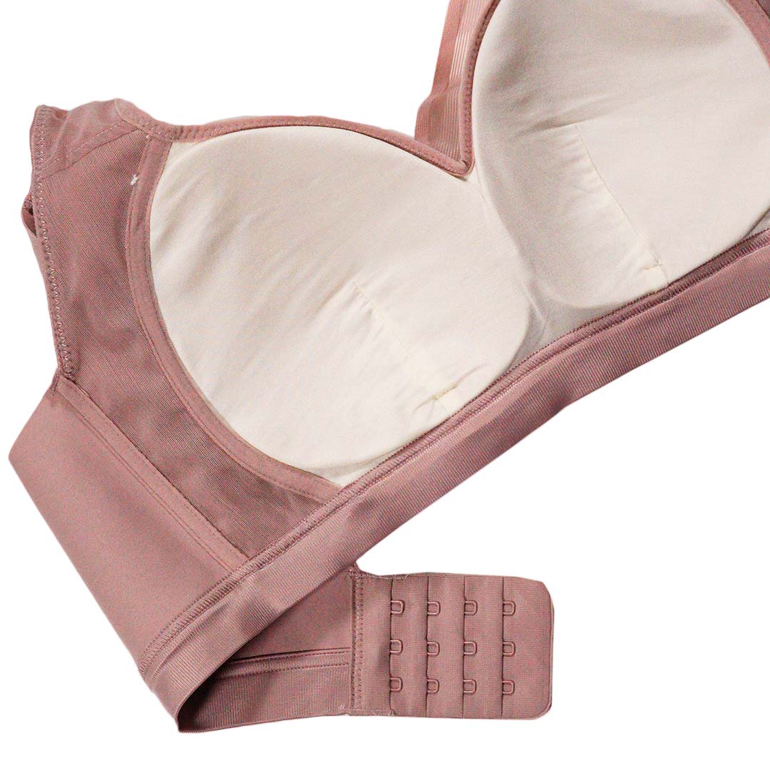 輕柔透氣無鋼圈天然桑蠶絲養護內衣