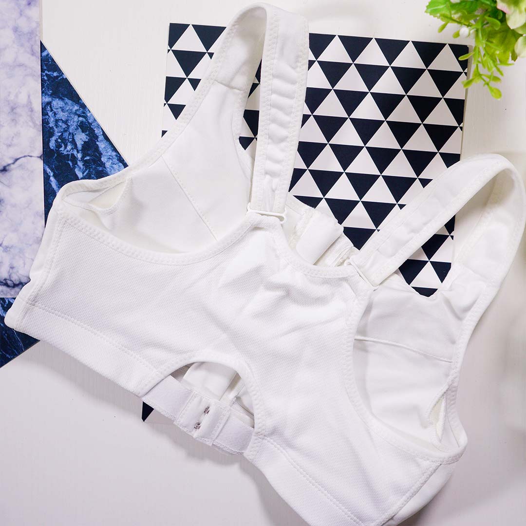 前拉鏈美背防震運動背心式內衣