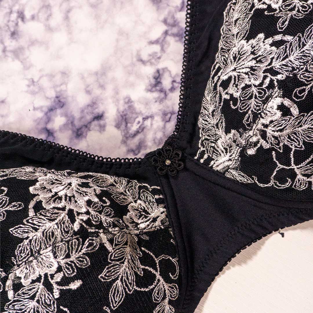 法式蠶絲蛋白安心無鋼內衣 