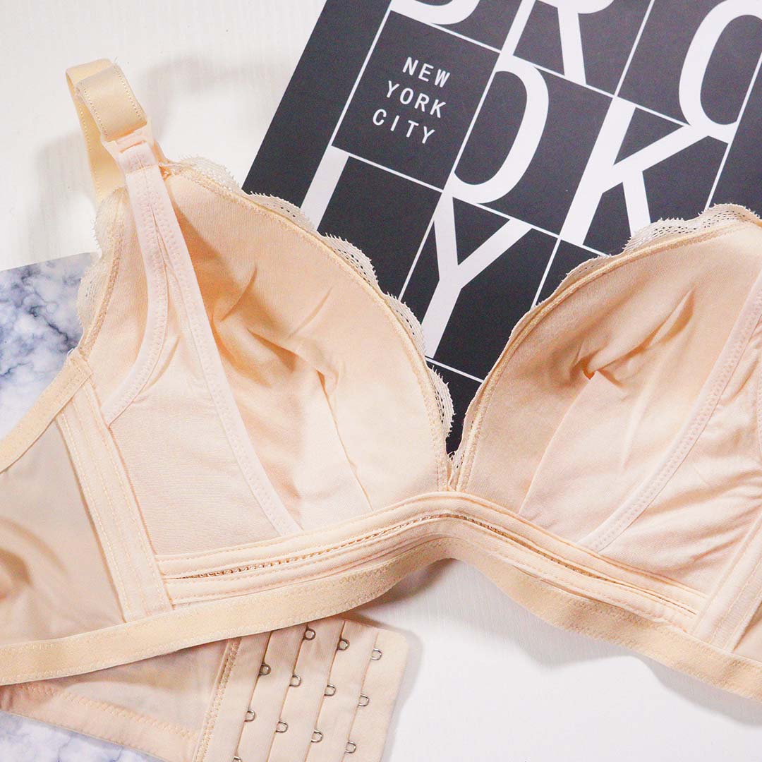 便捷餵奶，緩解產後乳房脹痛高彈罩杯哺乳内衣