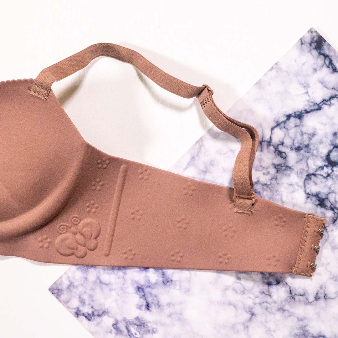 夏季日系紐扣性感嫵媚光面聚攏加厚內衣