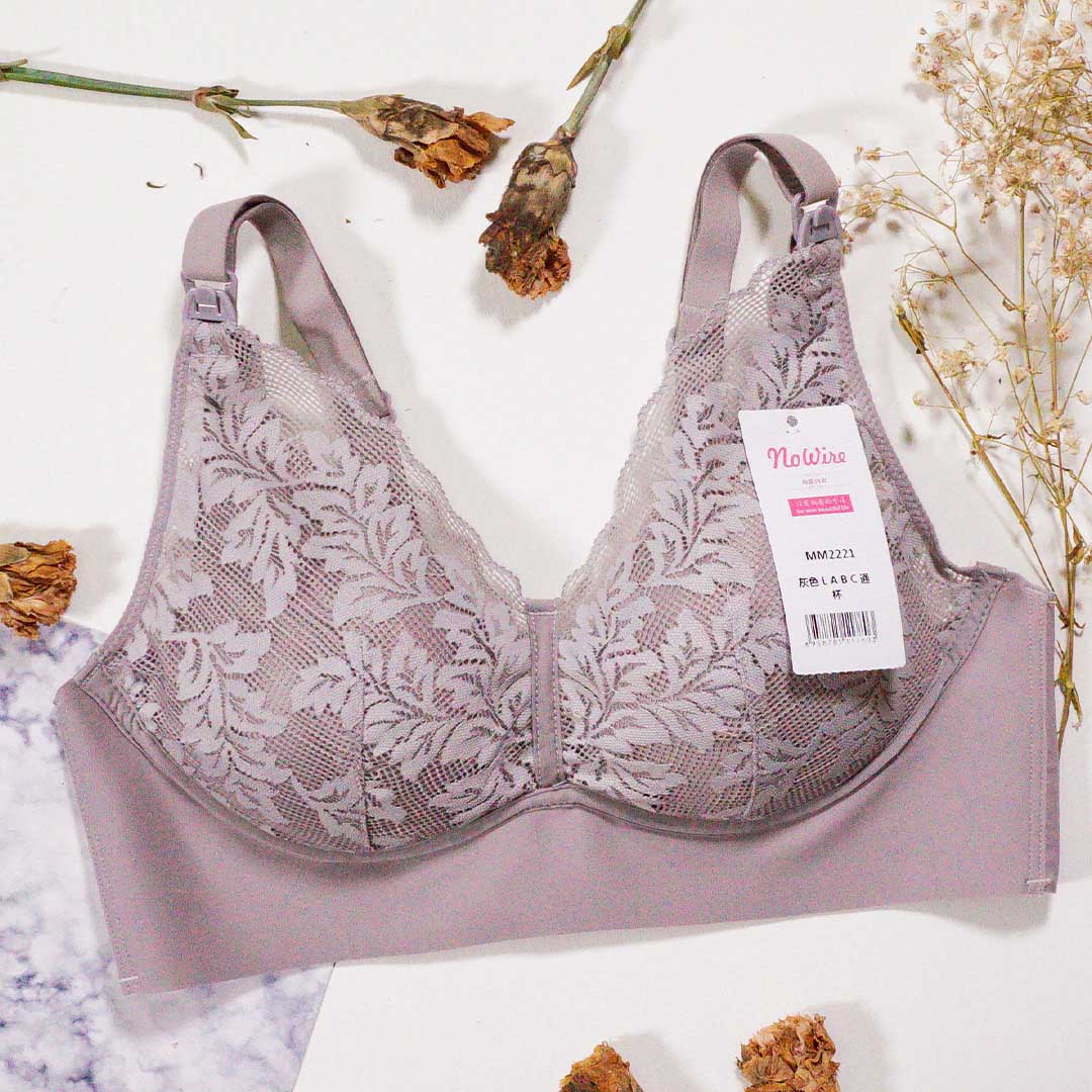 輕薄透氣抗菌抑菌桑蠶絲哺孕內衣