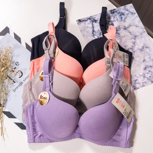 素面咖啡紗吸濕排汗無痕 T－Shirt Bra