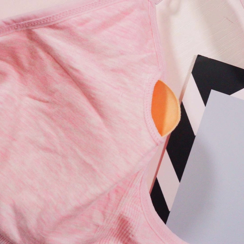 Taiwanese patented health breathable cup - Breathable and fresh style. 4-piece set of stretchy sports underwear without steel rings.