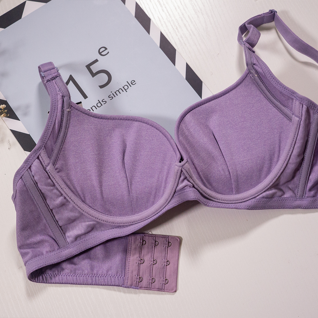 素面咖啡紗吸濕排汗無痕 T－Shirt Bra