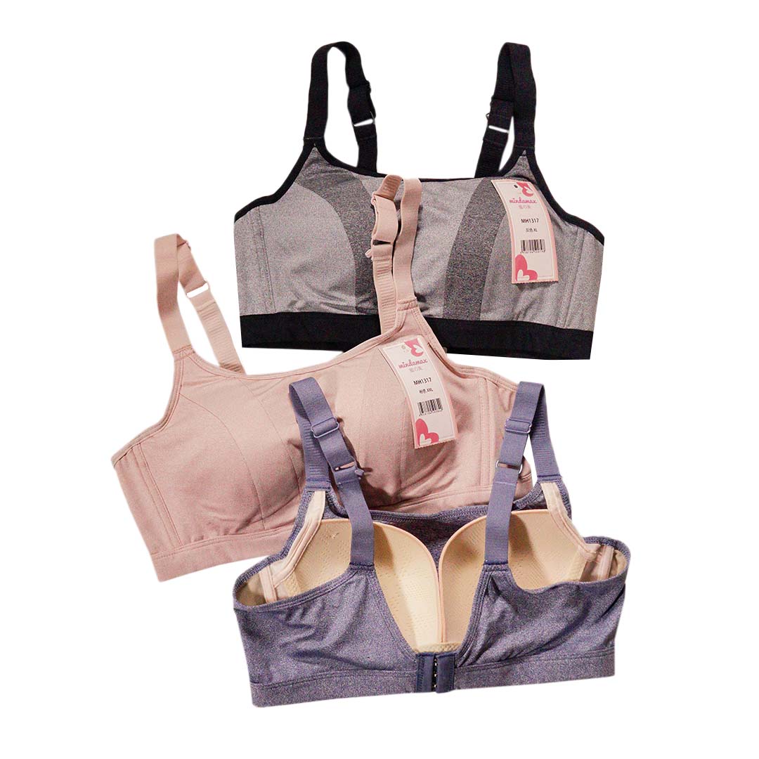 無痕無鋼圈聚攏防震運動內衣