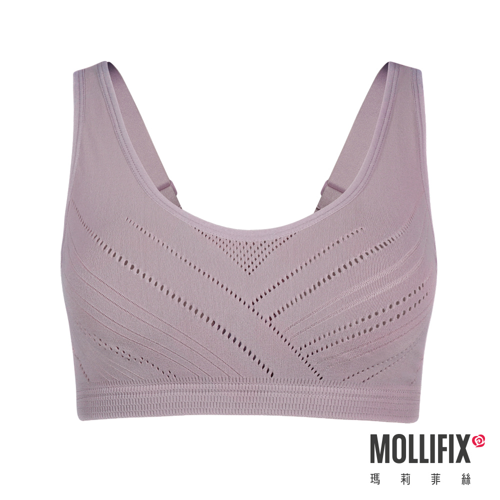 【MOLLIFIX】A++微V寬肩帶包覆BRA