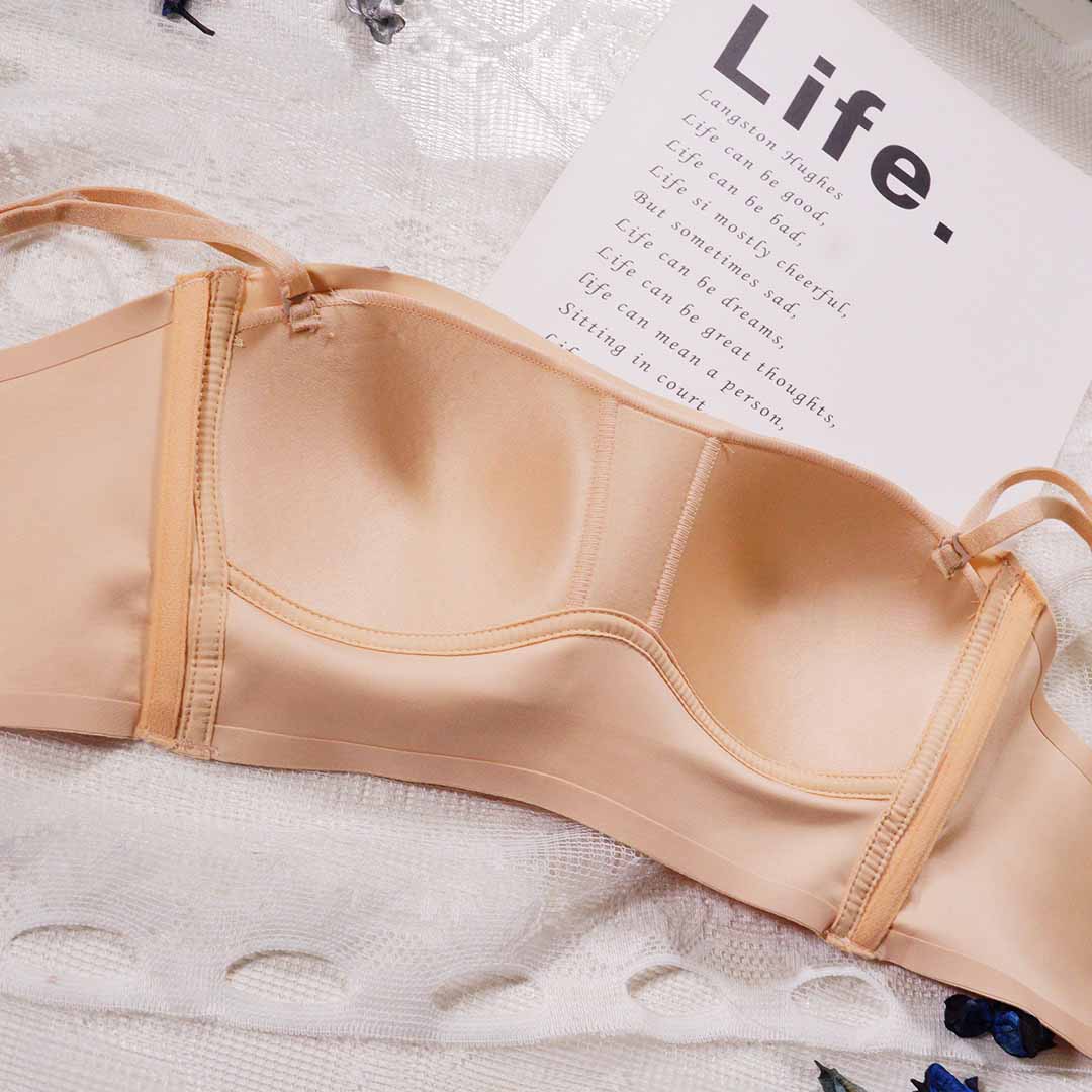 夏季薄款隱形防滑抹胸無痕無肩帶內衣