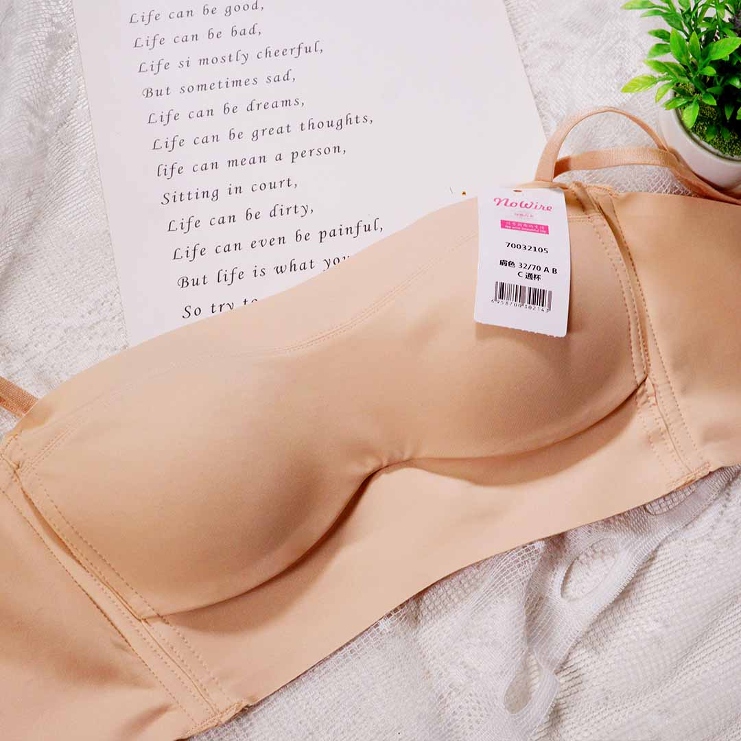 夏季薄款隱形防滑抹胸無痕無肩帶內衣