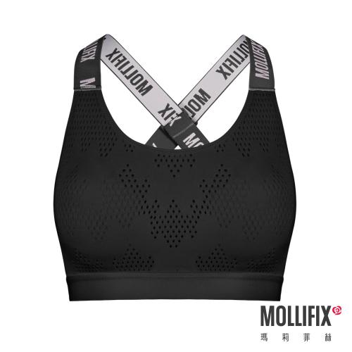 【MOLLIFIX】A++ adjustable cross-support shoulder strap sports bra