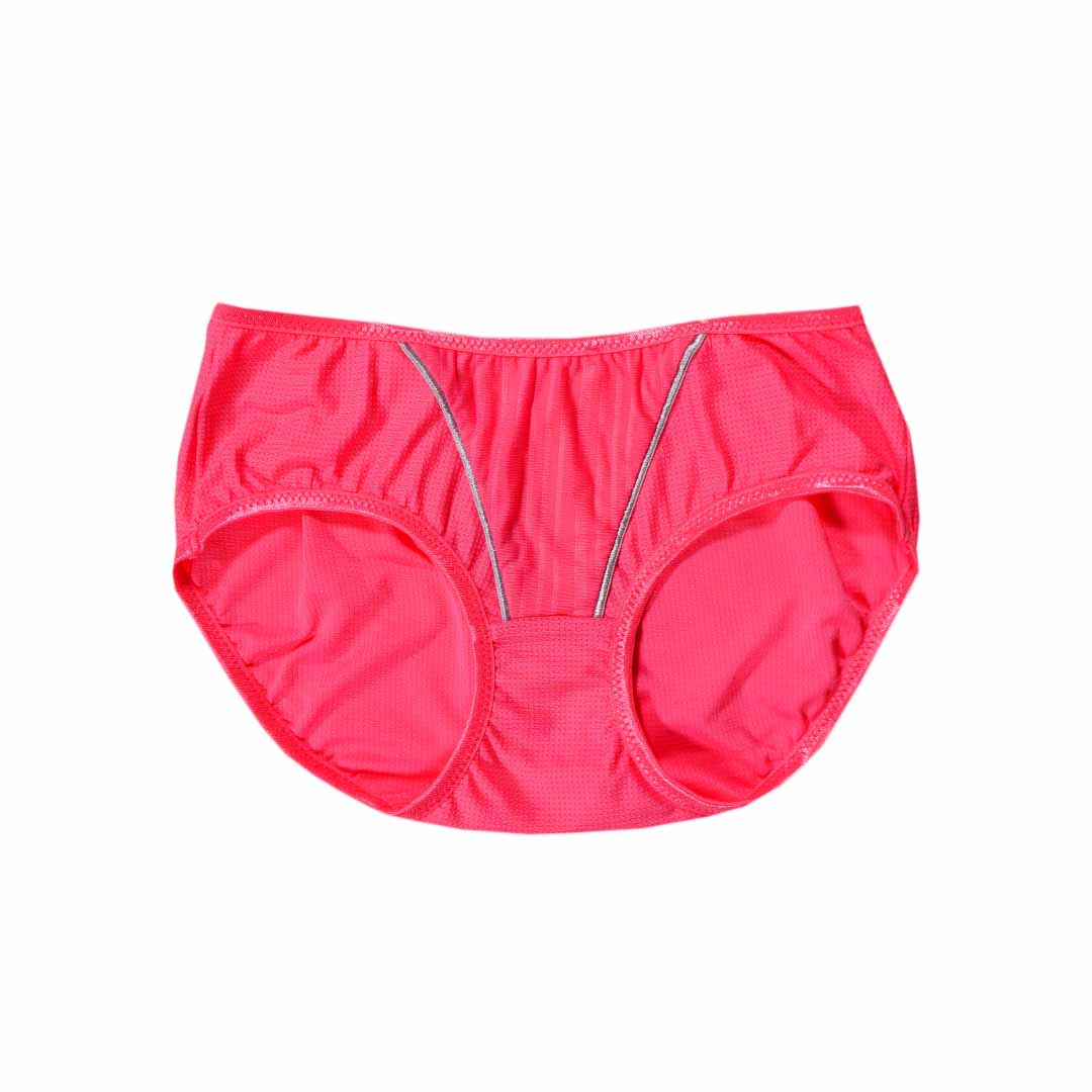 【涼感咖啡紗】素色低脊心無痕T bra 配套內褲