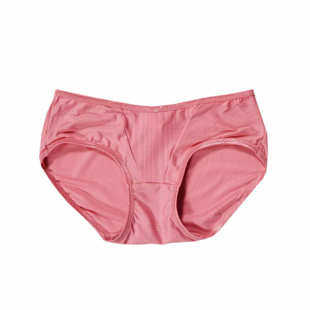 【涼感咖啡紗】素色低脊心無痕T bra 配套內褲