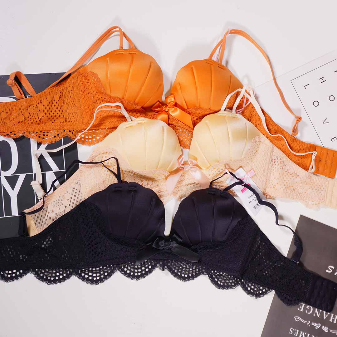 少女性感性感貝殼小胸聚攏防下垂無鋼圈無痕內衣-可著到G杯