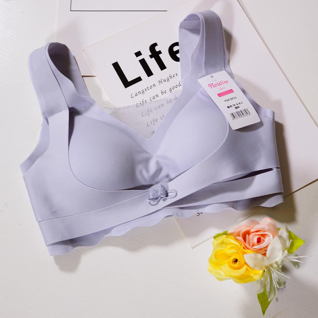 性感網紗承托美體無鋼圈調整型內衣