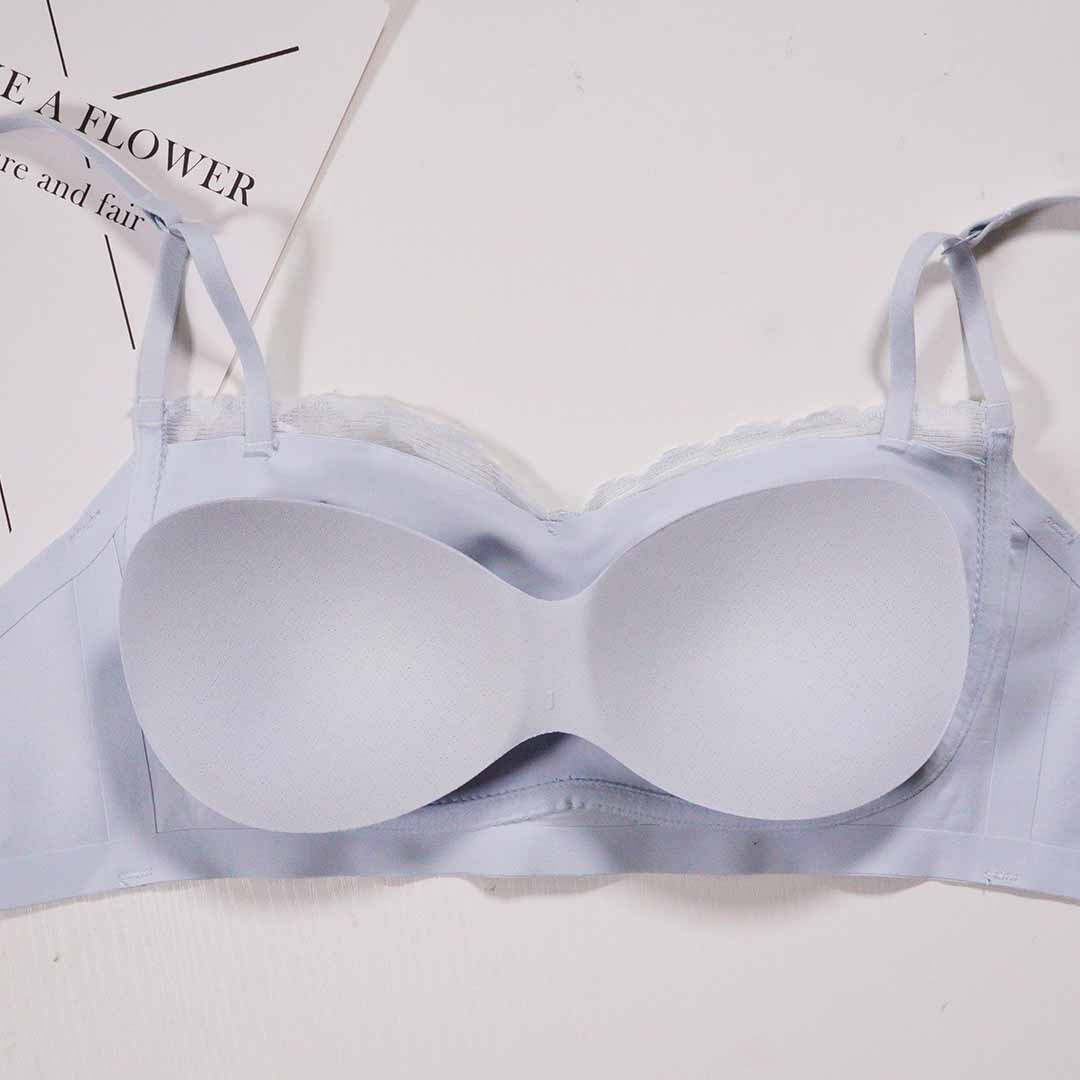 夏季性感網紗雷絲抹胸式無鋼圈內衣