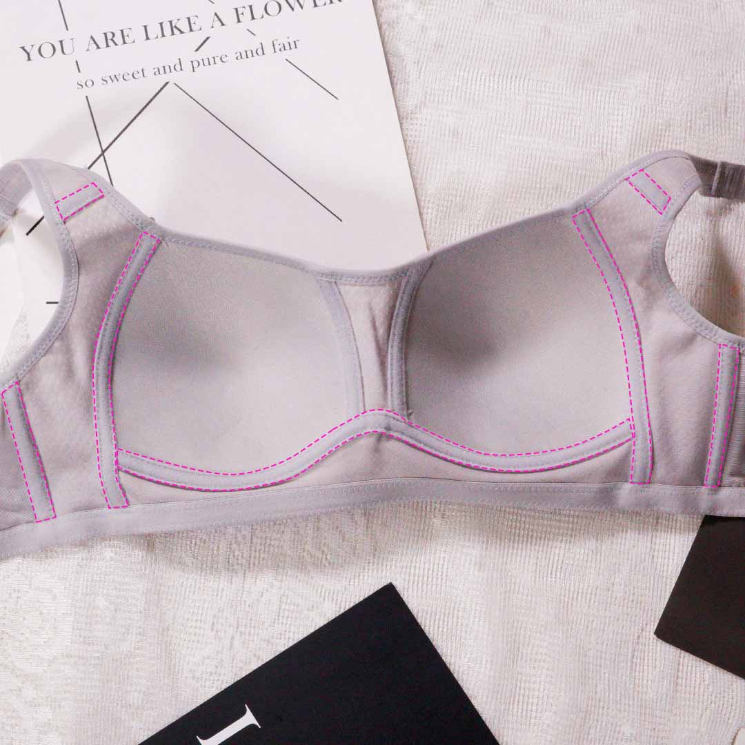 春夏季舒適透氣薄款無鋼圈T恤BRA-D杯