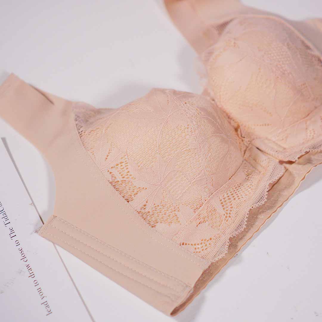 夏季薄款前扣聚攏收副乳無痕無鋼圈調整型內衣BCD杯