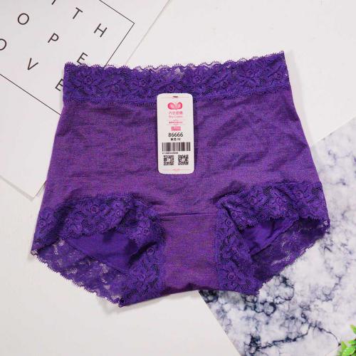 Outer silk and inner cotton express moisture wicking, gentle and breathable, comfortable underwear